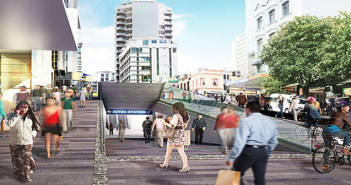 Multi-billion dollar’s worth of property development  planned along the tunnel route through the CBD.