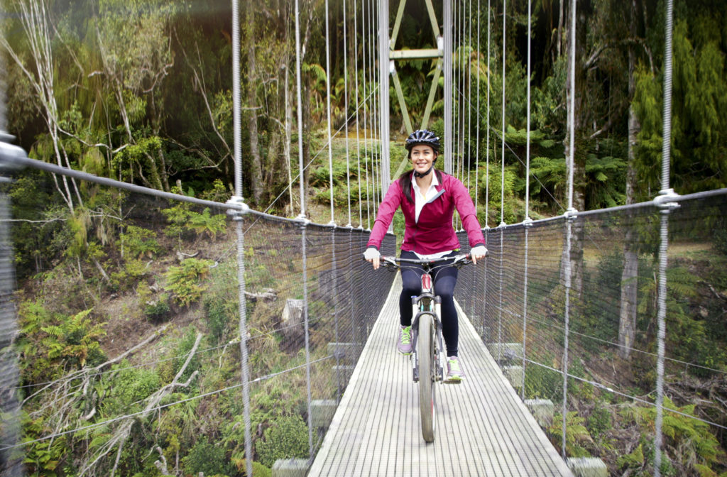 megan-gale-maramataha-bridge-the-timber-trail-tourism-new-zealand