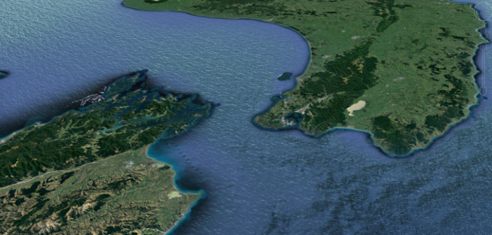 Could a bridge or tunnel work across the Cook Strait?
